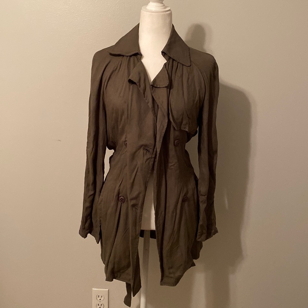 Olive green jacket